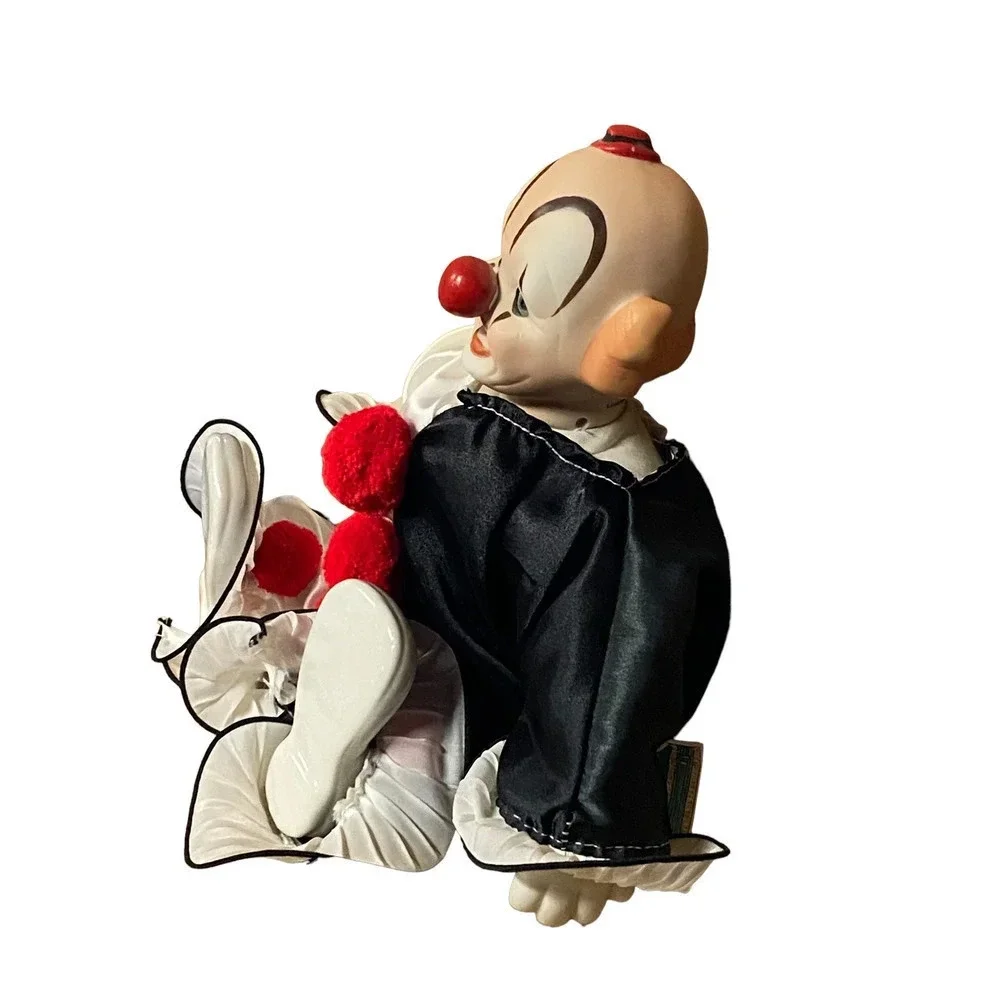 Pre-owned Victoria Ashlea Originals 1985 Musical Porcelain 12" Clown Doll - Picture 9 of 12